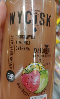 WYCISK - truskawa, limonka, cytryna Żabka