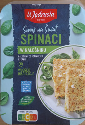 Spinaci w naleśniku U Jędrusia