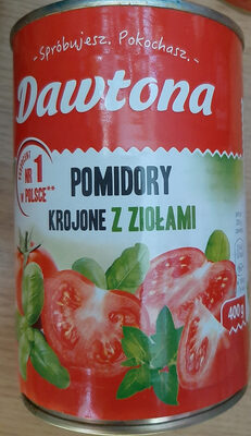 Pomidory skrojone z ziołami Dawtona