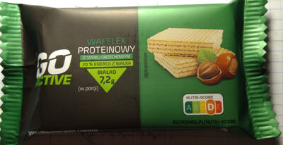 Wafelek proteinowy o smaku orzechowym Go Active