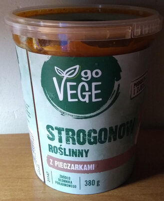 Strogonow roślinny z pieczarkami Go Vege