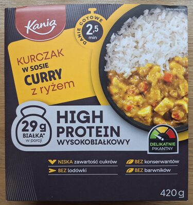 Kurczak W Sosie Curry Kania