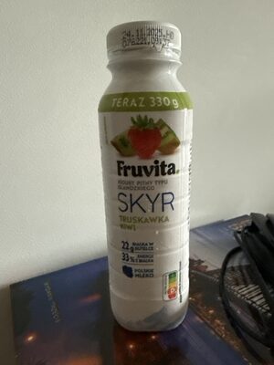Skyr Pitny Truskawka Kiwi Fruvita