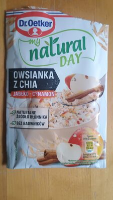 Owsianka z chia jabłko -cynamon Dr. Oetker