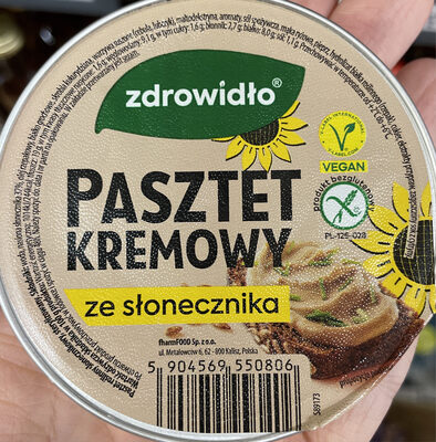 Pasztet kremowy ze słonecznika zdrowidło