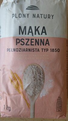 Mąka pszenna pełnoziarnista 1850 Plony Natury