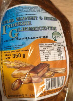 Chleb Ziarnisty o Niskim Indeksie Glikemicznym Piekarnia Koszalin Sp. z o.o.