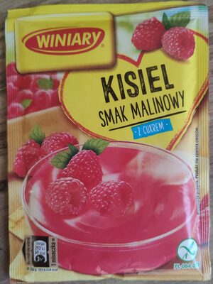 Kisiel smak malinowy z cukrem Winiary