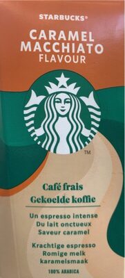 Caramel Macchiato Flavour Chilled Coffee starbucks