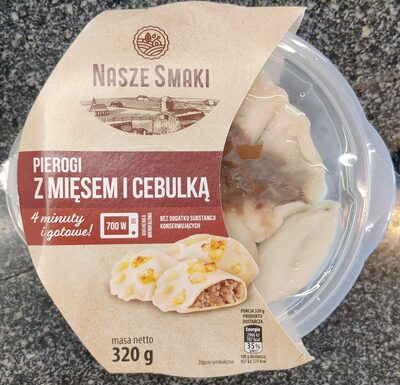 Pierogi z mięsem i cebulka Nasze Smaki