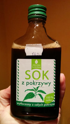 Sok z pokrzywy Zielona Tłocznia