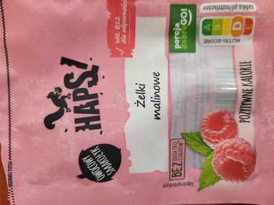 Żelki malinowe Haps!