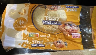 Chleb tostowy maślany Carrefour