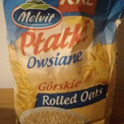 Płatki owsiane Górskie XXL Melvit