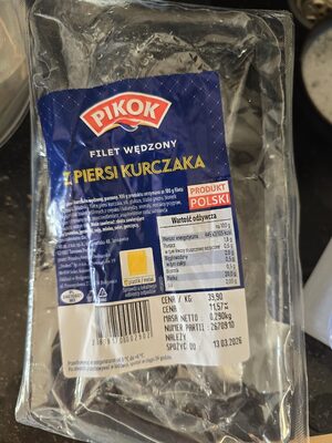 Filet Wędzony Z Piersi Kurczaka Pikok