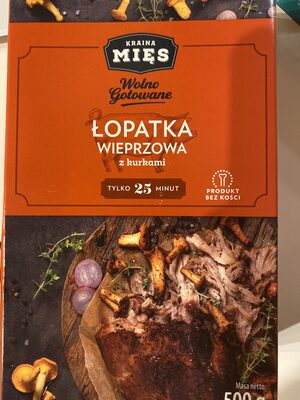 Kraina Mięs Łopatka Wieprzowa z Kurkami