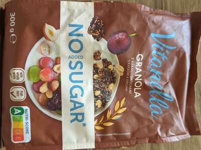 Granola z kakao i orzechami Vitanella