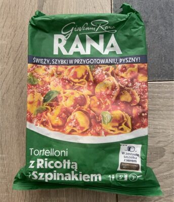 Tortellini z ricottą i szpinakiem Rana