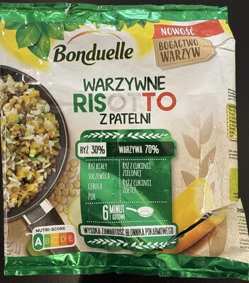 Warzywne risotto z patelni Bonduelle