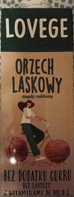 Orzech Laskowy Mleko Lovege