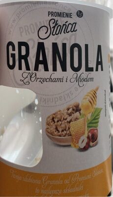 Promienie Słońca Słoneczna granola z orzechami i miodem