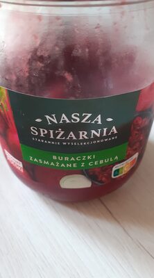 Buraczki zasmażane z cebulą