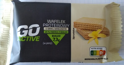 Wafelek proteinowy o smaku waniliowym Go Active