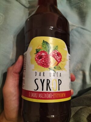 Syrop o smaku malinowo-cytrynowym Dar Lata