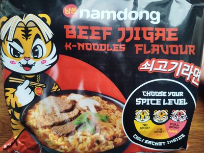Beef Jjigae k-noodles Namdong