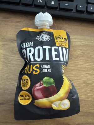 High Protein Mus Banan Jabłko Solevita