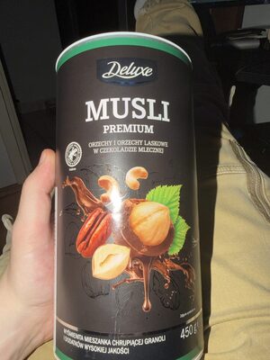 Musli premium orzechowe Deluxe