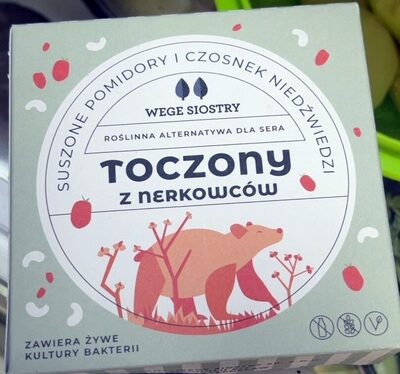Toczony z nerkowców - suszone pomidory i czosnek niedźwiedzi Wege Siostry