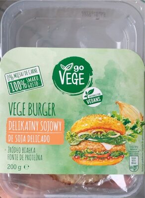 Vege burger Go Vege