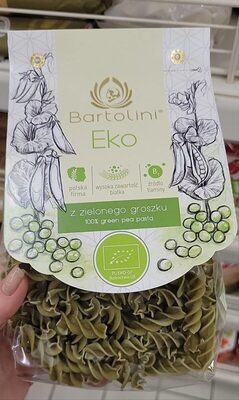 Green pea pasta Bartolini