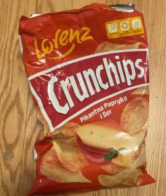 Crunchips Pikanta Papryka i Ser Lorenz