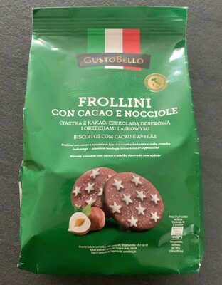 Frollini con Cacao e Nocciole Gustobello