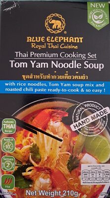 Tom Yum Noodle Soup Blue Elefant