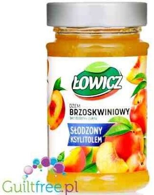 Dżem brzoskwiniowy słodzony ksylitolem Łowicz