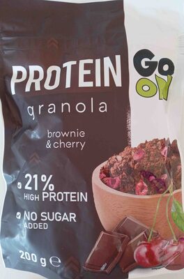Granola proteinowa brownie & cherry Go on