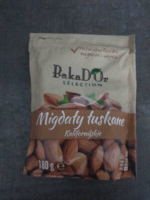 Migdały łuskane kalifornijskie BakaDOr