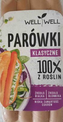 Parówki klasyczne 100% rośln Well well