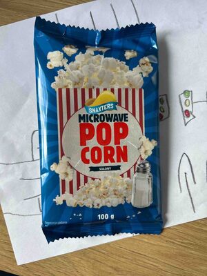 Microwave Pop Corn Solony Snaxters