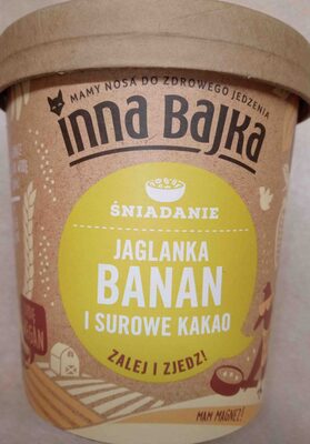 Jaglanka banan i surowe kakao Inna bajka