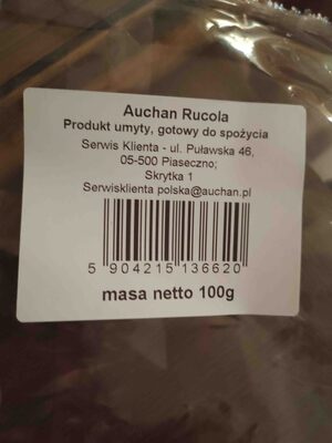 Rucola Auchan