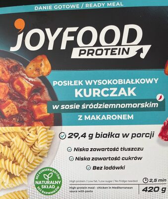 Kurczak W Sosie Srodziemnomorskim Joyfood Protein