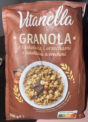 Granola z czekoladą i orzechami Vitanella