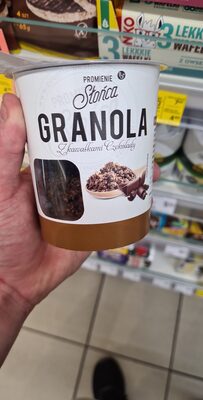 Granola z kawałkami czekolady Promienie stońca