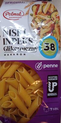 Makaron penne niski indeks glikemiczny Polmak