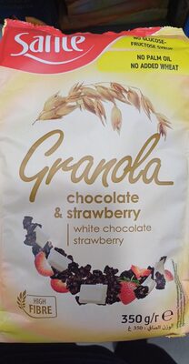 Sante granola czekolada z truskawką