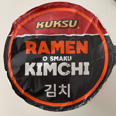 Zupa Instant Z Makaronem O Smaku Kimchi Kuksu